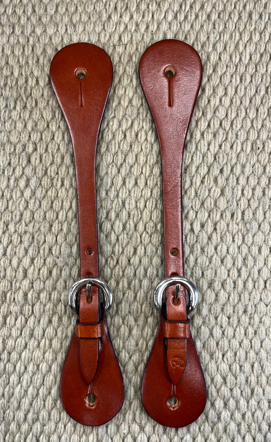 Spur Straps - SPS29 - Men's Medium Oiled Straights