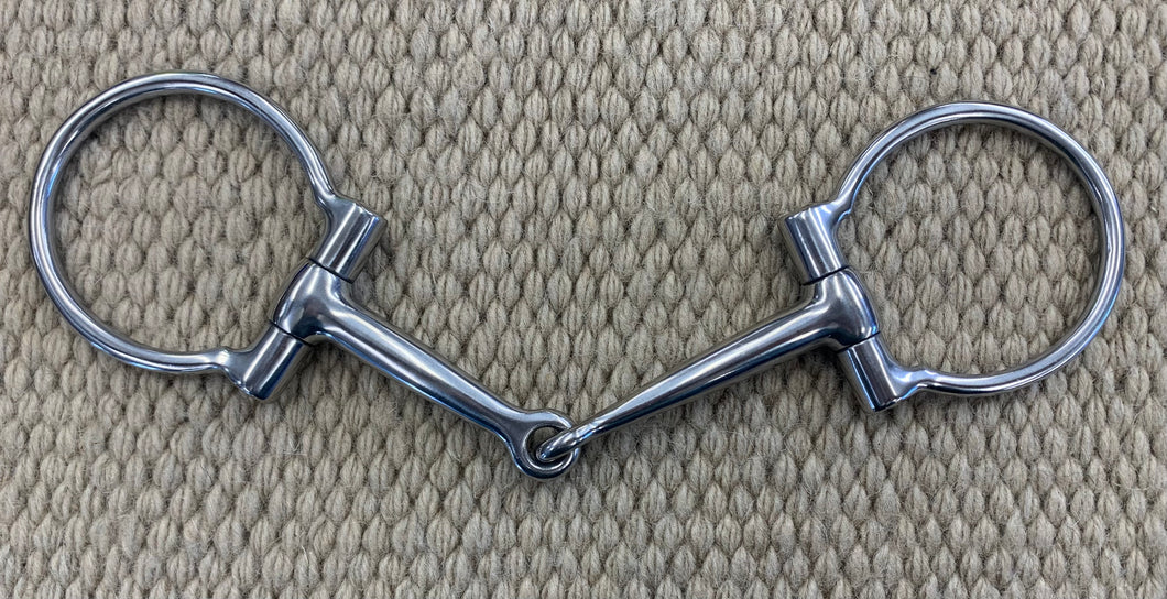 BIT - TK32 - Toklat Stainless Steel D-Ring Snaffle 5 1/2