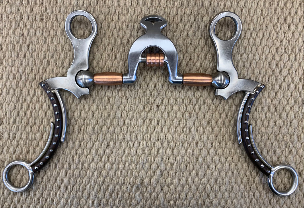 BIT - TB136 - Tom Balding Switchback Ace of Spades w/ Roller Brown with Dots