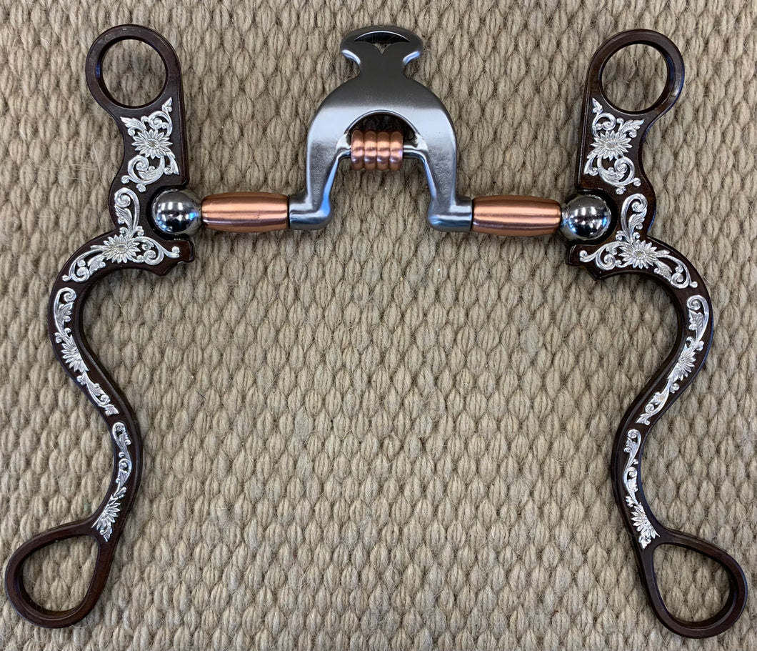 BIT - TB243 - Tom Balding Avila Ace of Spades Brown Floral