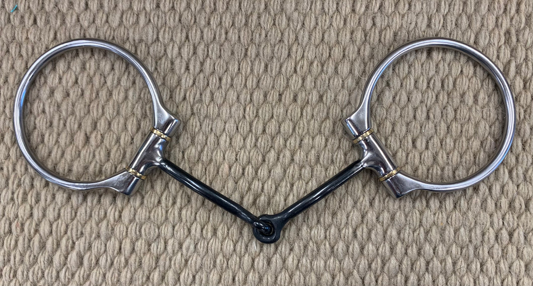 BIT - RM26 - Reinsman D-Ring Sweet Iron Bradoon Snaffle