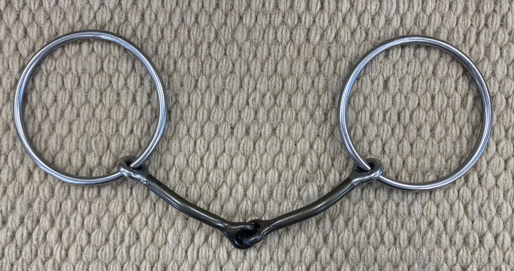 BIT - RM28 - Reinsman Loose Ring Sweet Iron Bradoon Snaffle