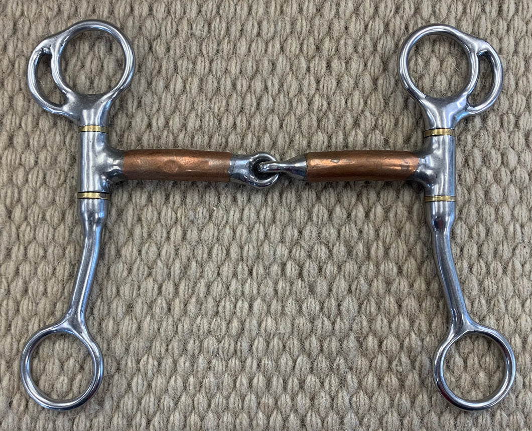 BIT - RM75 - Reinsman Copper Tom Thumb Snaffle