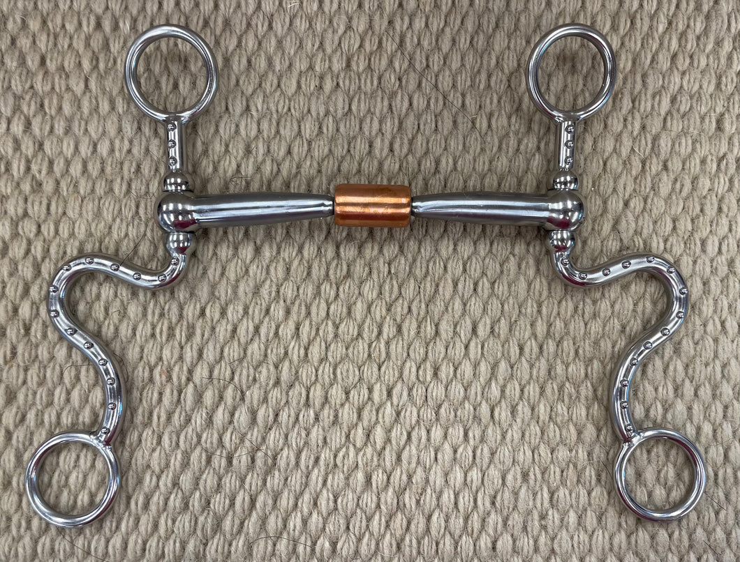 BIT - TB430 - Tom Balding Short S Billy Allen Stainless w/ Silver Dots