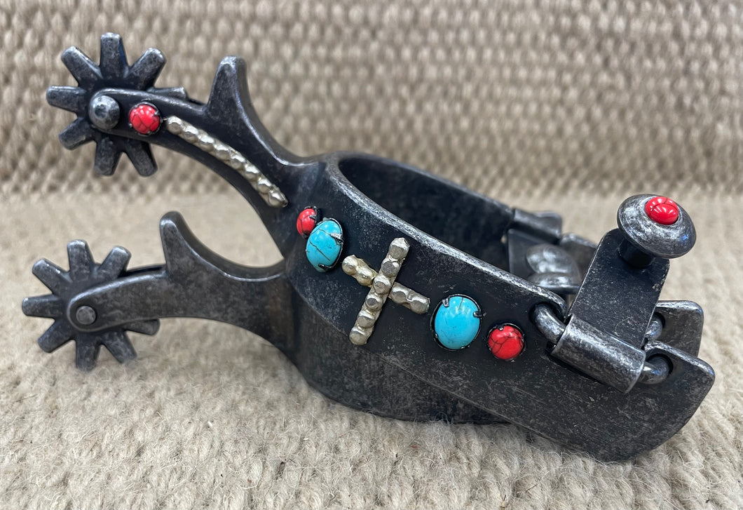 Spurs - SP142 - Cowboy Tack Southwest Collection Cross Medium