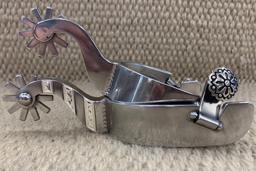 Spurs - SP38 - Tom Balding Ladies Stainless w/ Three Bars