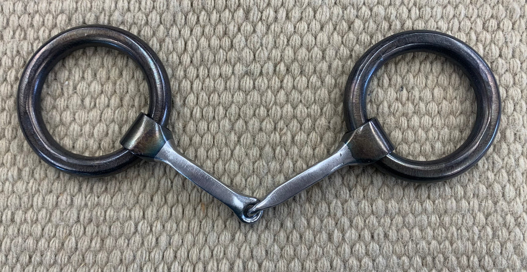 BIT - DT12 - Dutton Heavy Ring Square Mouth Snaffle