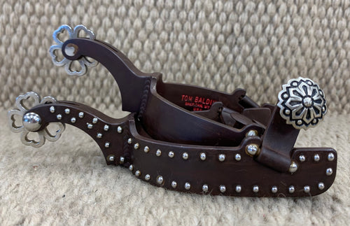 Spurs - SP01 - Tom Balding Ladies Brown w/ Dots