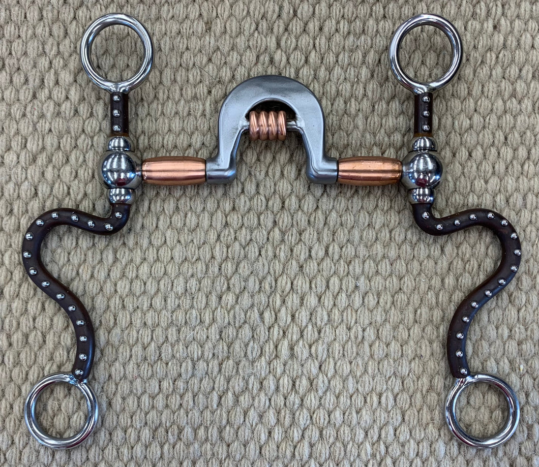 BIT - TB177 - Tom Balding Medium S Ballhinge Equalizer w/ Roller Brown with Dots