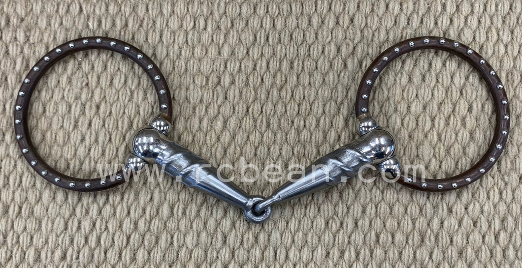 BIT - TB203 - Tom Balding Ballhinge Large Iron Worker Brown w/ Dots