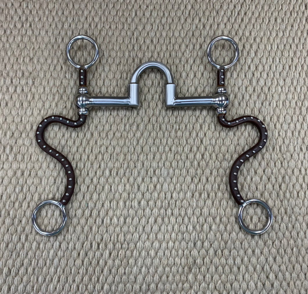 BIT - TB348 - Tom Balding Long S Ballhinge Correction Brown w/ Silver Dots