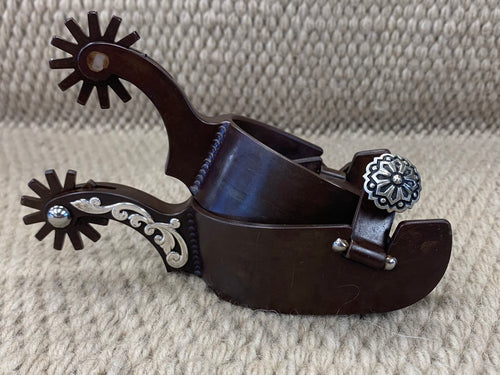 SPURS - SP21 - Tom Balding Ladies Brown w/ Floral Shank