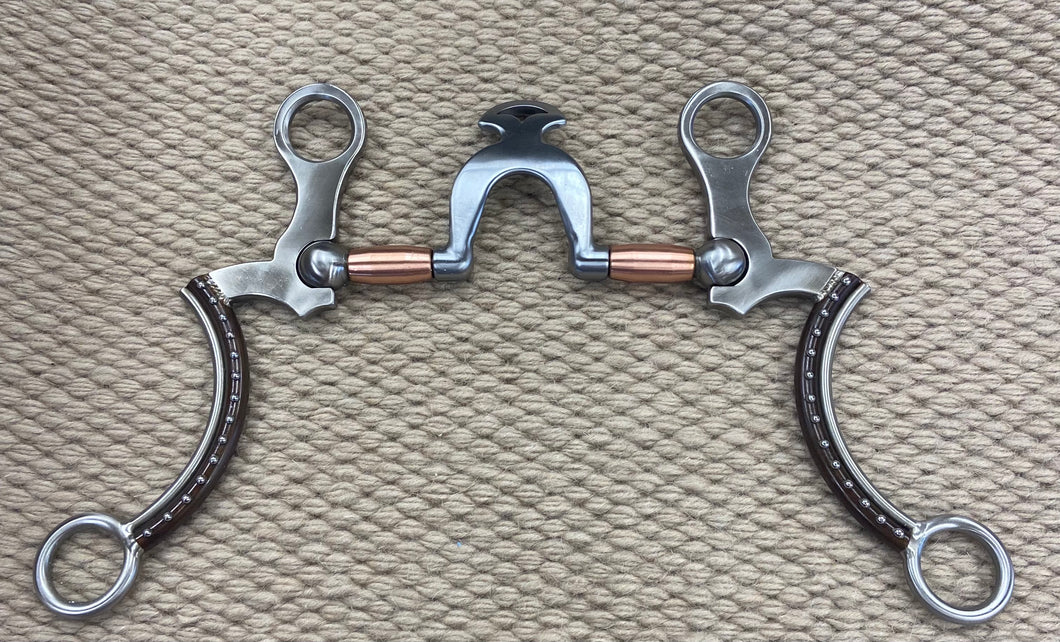 BIT - TB288 - Tom Balding Sheridan 7 Ace of Spades Brown w/ Dots