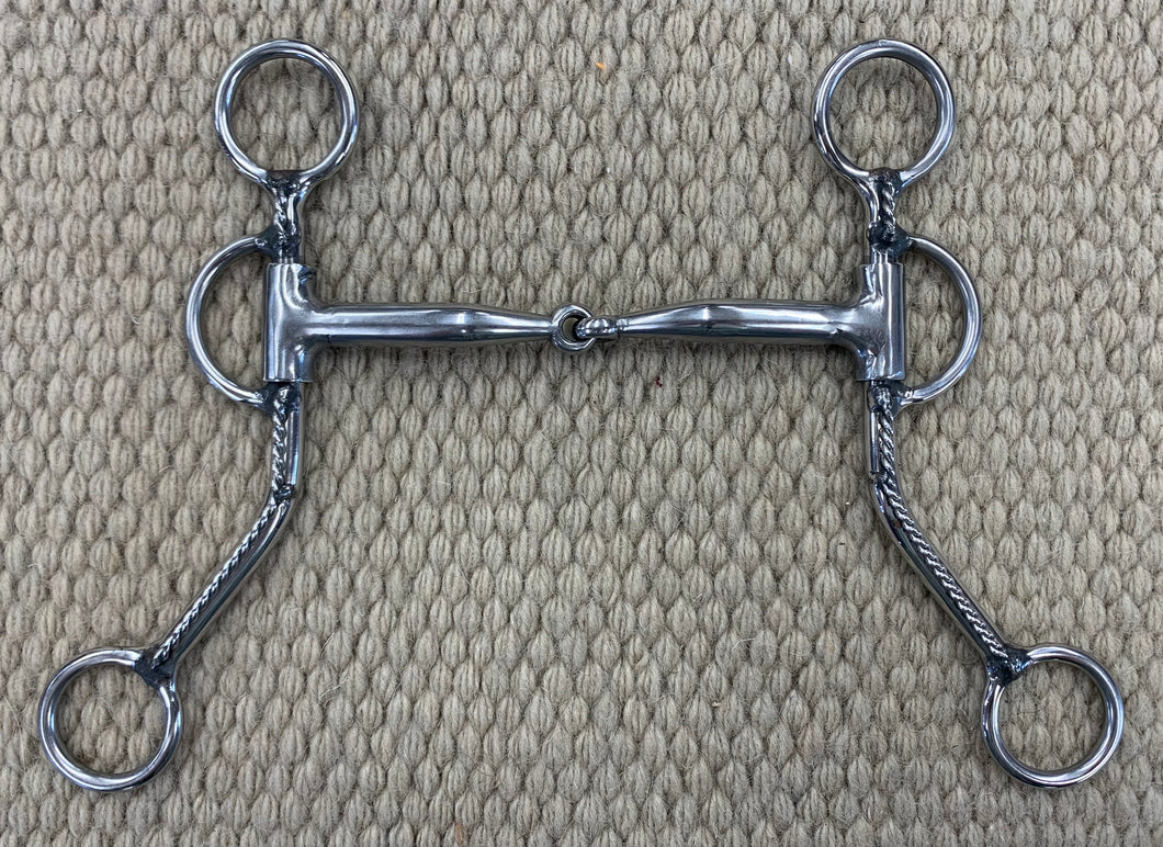 BIT - RM13 - Reinsman D&L Reiner Snaffle