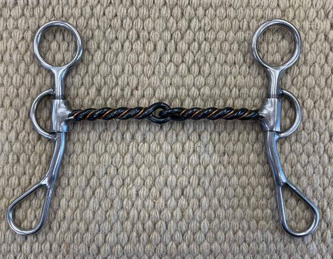BIT - RM09 - Reinsman Argentine Twisted Sweet & Sour Snaffle