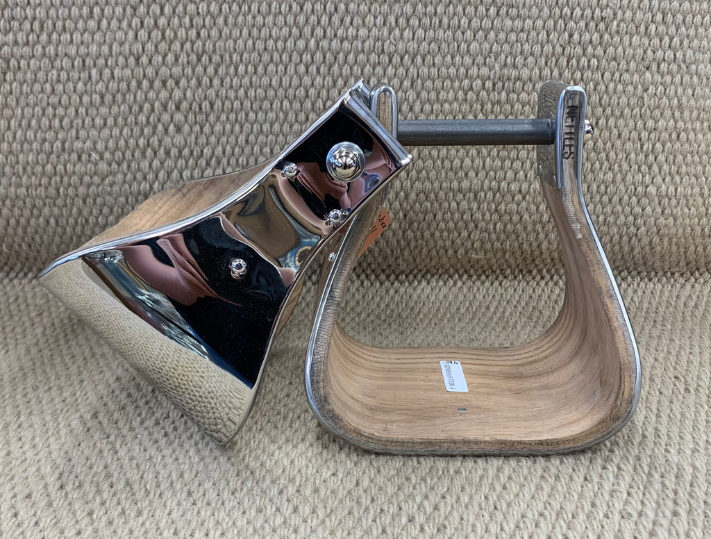 Étriers De Selle Monel Bell Ranch – 5 Pouces – Neufs – Spur Saddlery