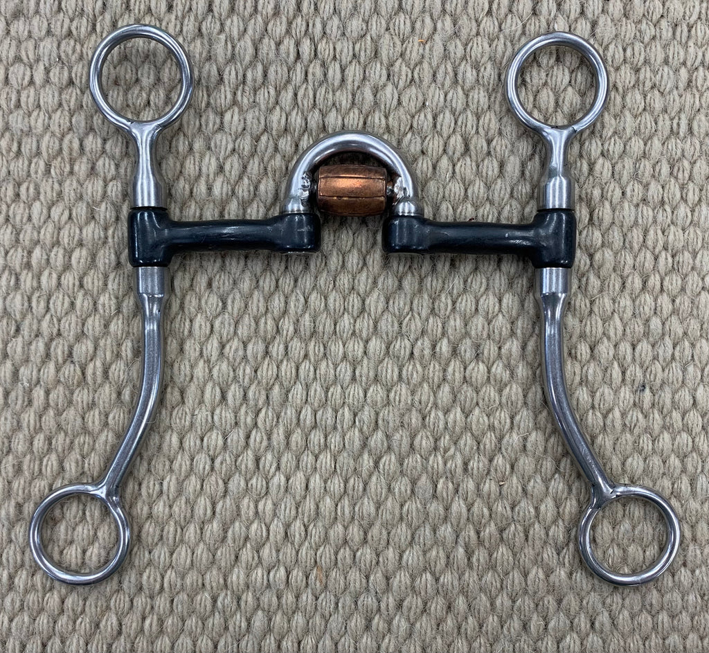 Reinsman Trail Stainless Steel Dee Bit with 3 in. Cheek and 5 in. Mouth Reinsman Trail Stainless Steel Dee Bit with 3 in. Cheek and 5 in. Mouth