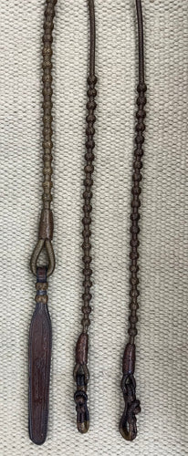 Romal Reins - RR95 - 30 Plait 60 Button Caramel 110