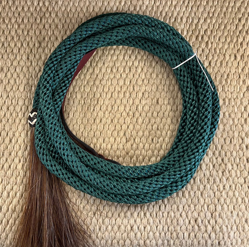 Get Down - GET19 - Double Diamond 7/16”x12’ Green Braided Poly