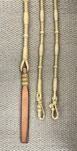 Romal Reins - RR21 - 24 Plait Santa Ynez Natural 100