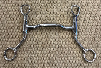 BIT - MB93 - Myler HBT Shank Forward Tilt Ported Barrel 4 3/4”