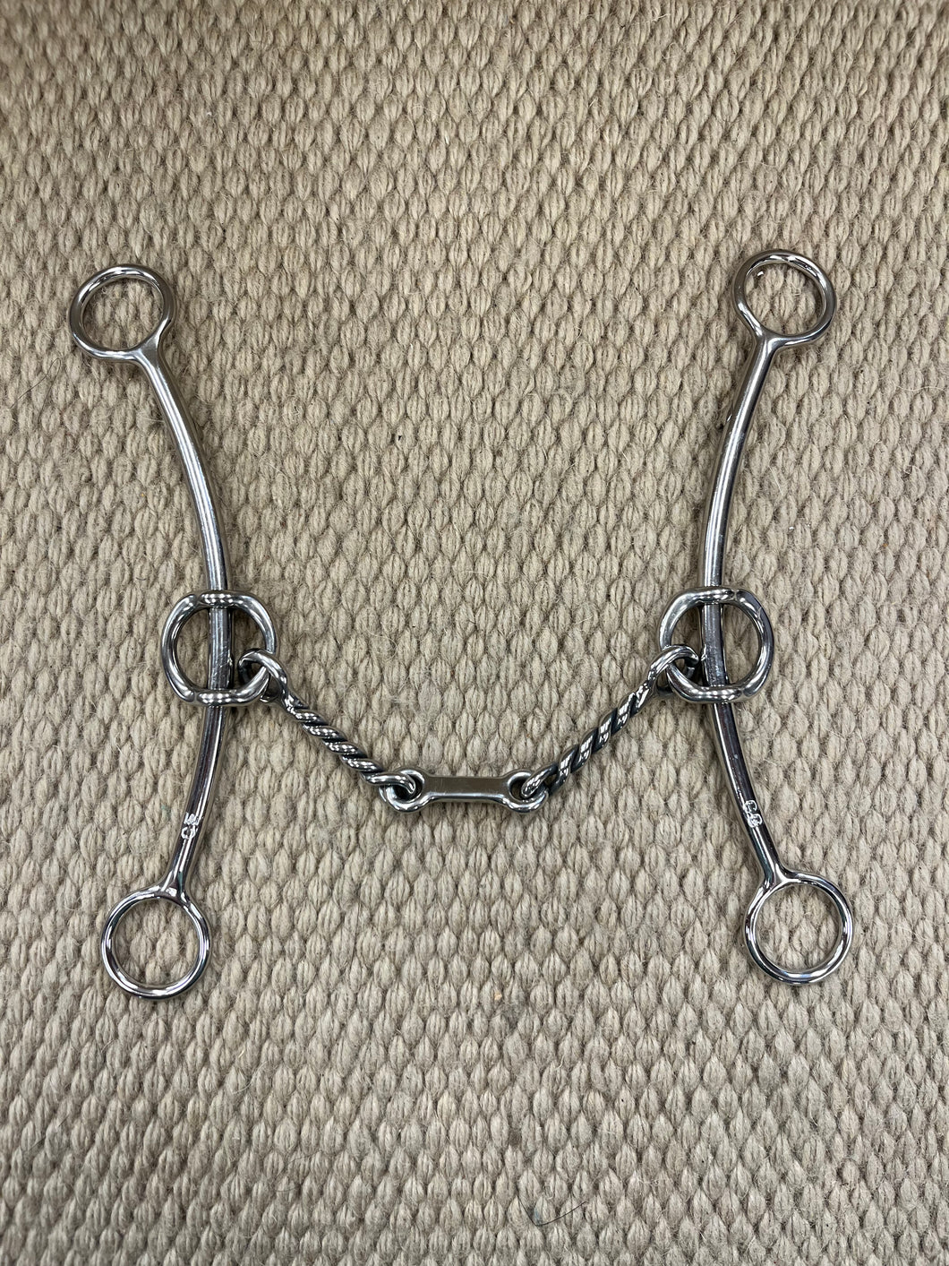 BIT - CE13 - Classic Equine Goosetree Sliding Twisted Gag