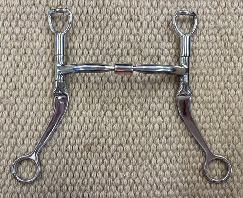 BIT - MB129 - Myler Flat Shank Comfort Snaffle 5”