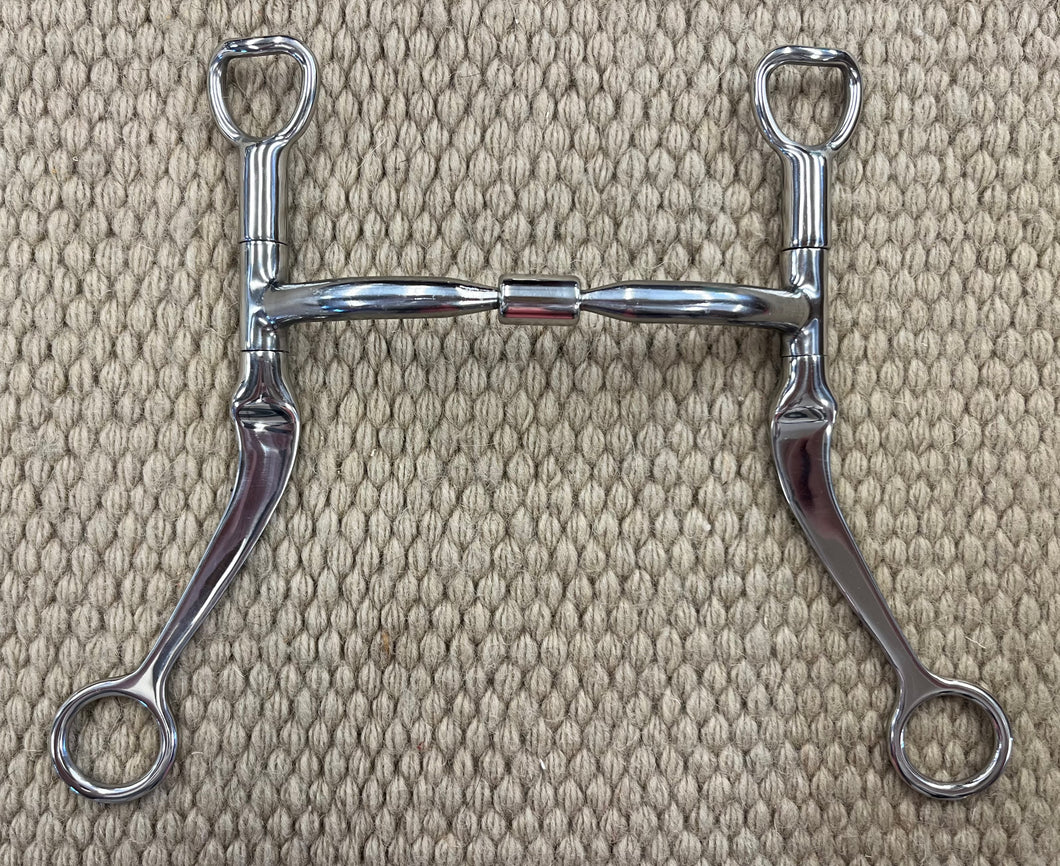 BIT - MB129 - Myler Flat Shank Comfort Snaffle 5”