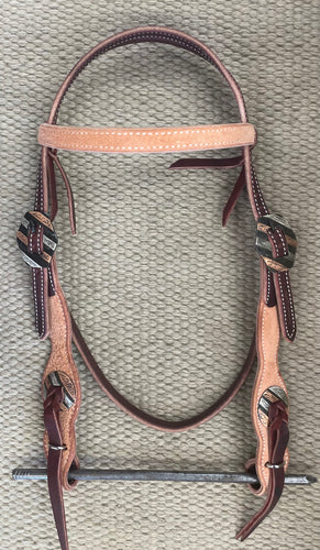 Headstall - HS310 - Pro Choice Quick Change Roughout Tassel Browband