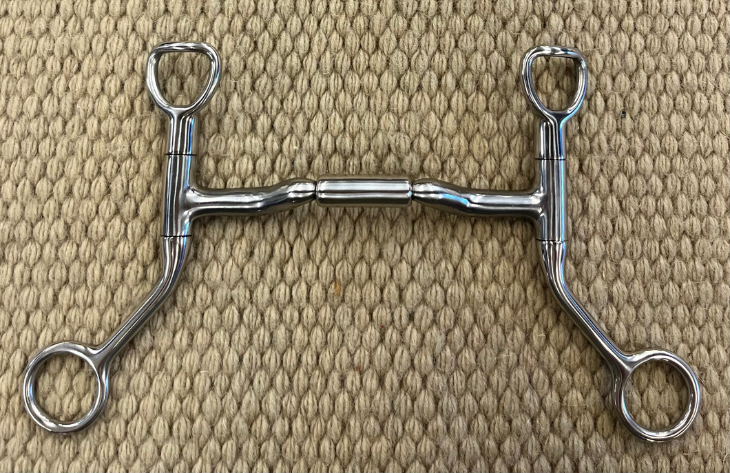 BIT - MB94 - Myler HBT Shank Forward Tilt Ported Barrel 5”