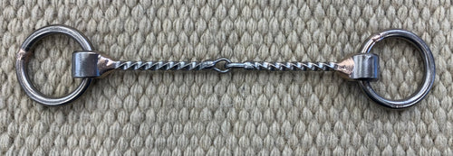 BIT - NH11 - Nolan Hansen Loose Ring Twisted Snaffle - 1 7/8