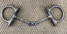 BIT - NH25 - Nolan Hansen Signal D-Ring Square-Bar Dogbone Snaffle - 2 1/2" Rings