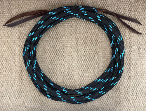 Split Reins - SR46 - Loping Split Rein Black and Blue