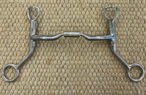 BIT - MB116 - Myler HBT Shank Low Port Comfort Snaffle 5 1/2”