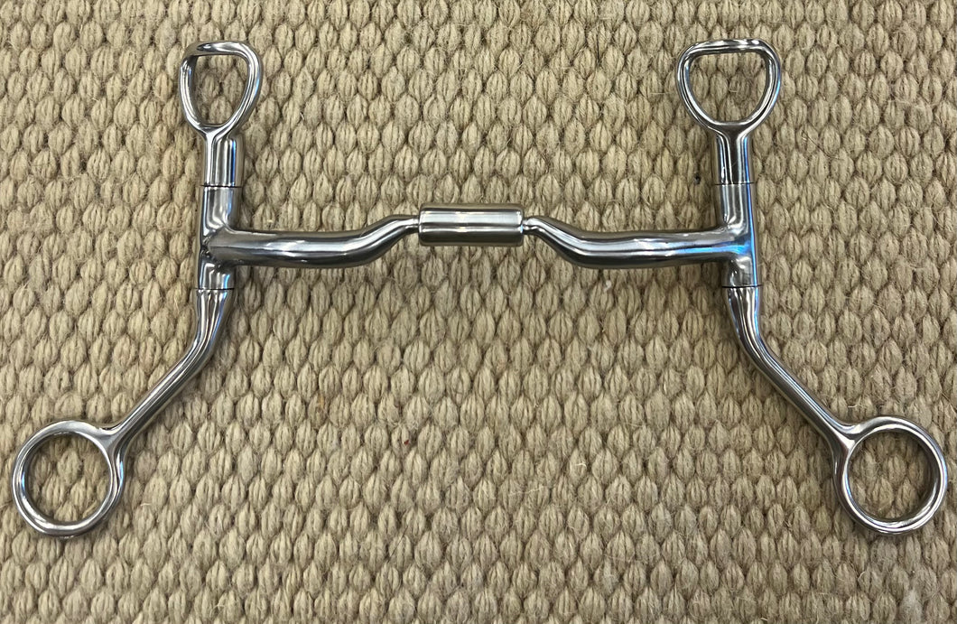 BIT - MB116 - Myler HBT Shank Low Port Comfort Snaffle 5 1/2”