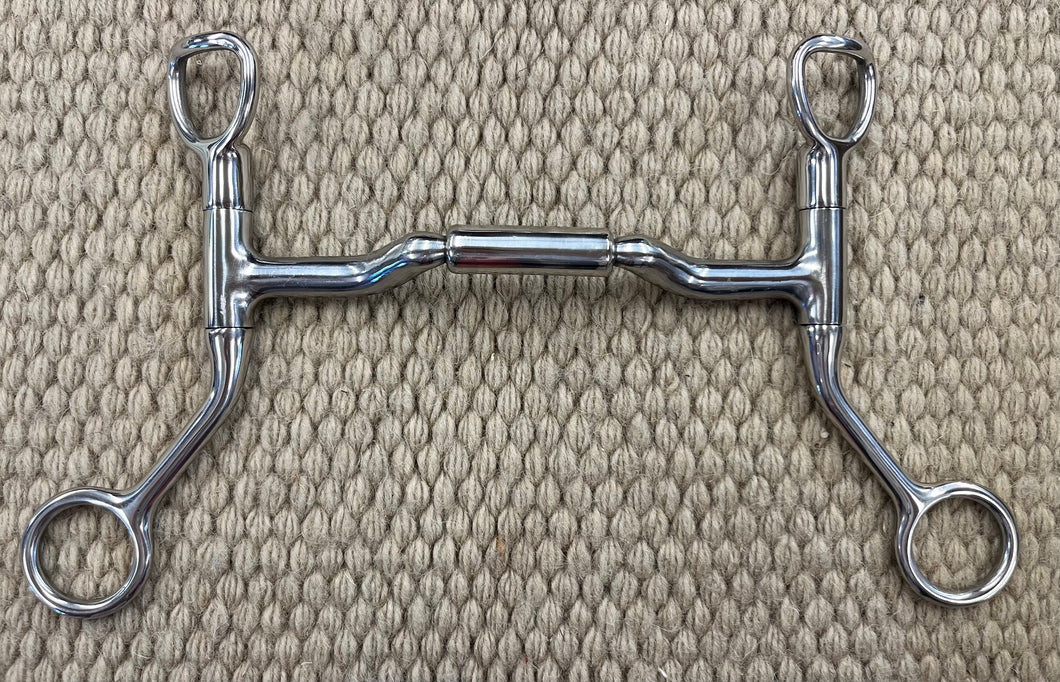 BIT - MB124 - Myler HBT Shank Forward Tilt Ported Barrel 5 1/2”