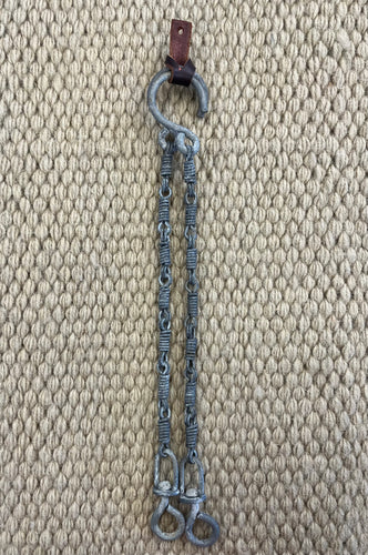 Rein Chains - RCH40 - TRB Antique Dogbone 10”