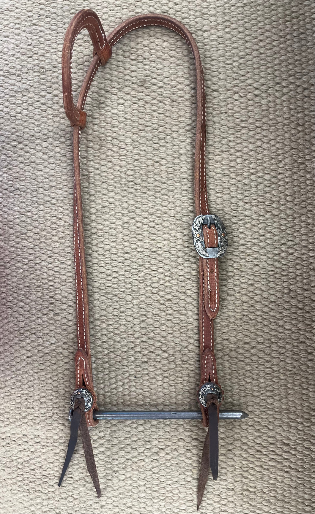 Headstall -HS210-Sliding Ear Cactus Saddlery