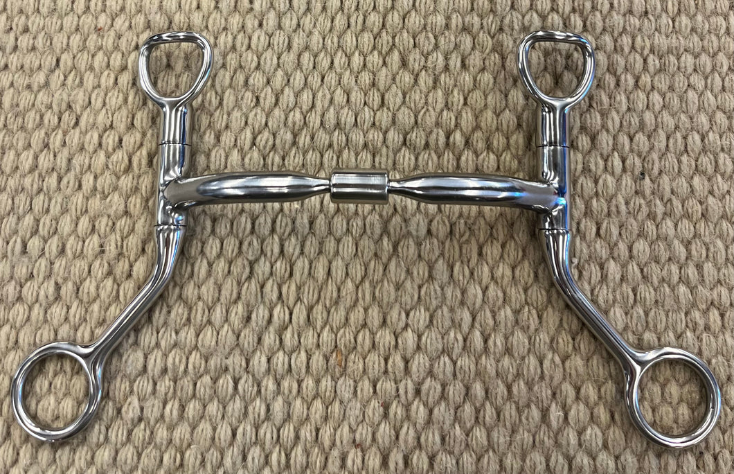 BIT - MB90 - Myler HBT Shank Comfort Snaffle 5”