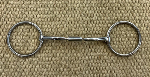 BIT - MB79 - Myler Loose Ring Wide Barrel Comfort Snaffle