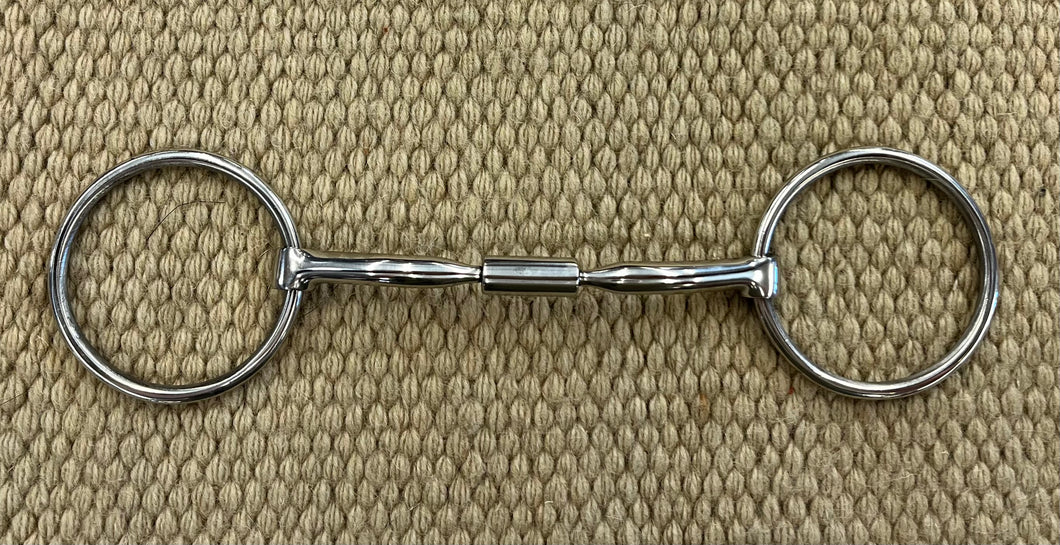 BIT - MB79 - Myler Loose Ring Wide Barrel Comfort Snaffle