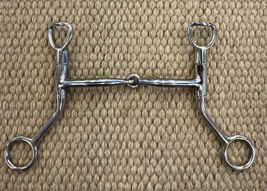 BIT - MB108 - Myler HBT Shank Snaffle 5”