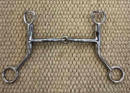 BIT - MB108 - Myler HBT Shank Snaffle 5”