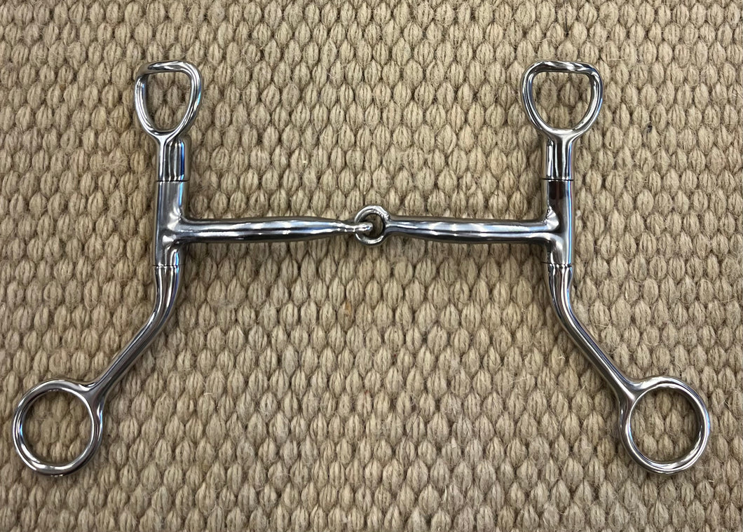 BIT - MB108 - Myler HBT Shank Snaffle 5”