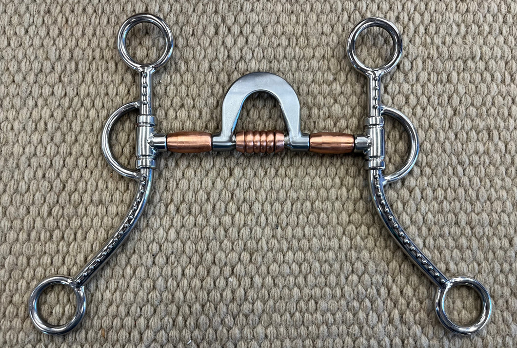 BIT - TB142 - Tom Balding Long Premium Advantage Half Breed w/ Roller Stainless Dots
