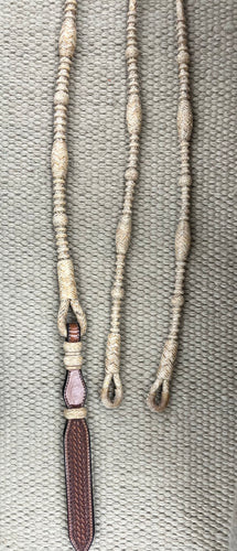 Romal Reins - RR73 - 12 Plait California Style Natural