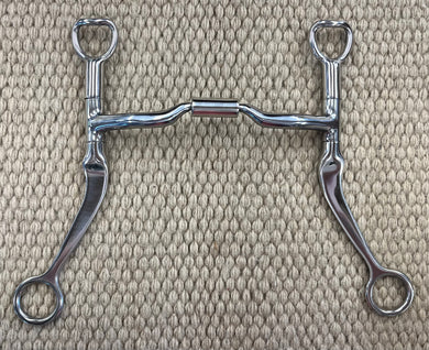 BIT - MB127 - Myler Flat Shank Low Port Comfort Snaffle 5 1/2”