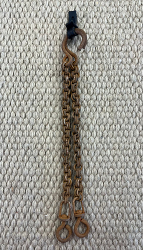 Rein Chains - RCH44 - TRB Rust Double Ring 10 1/4