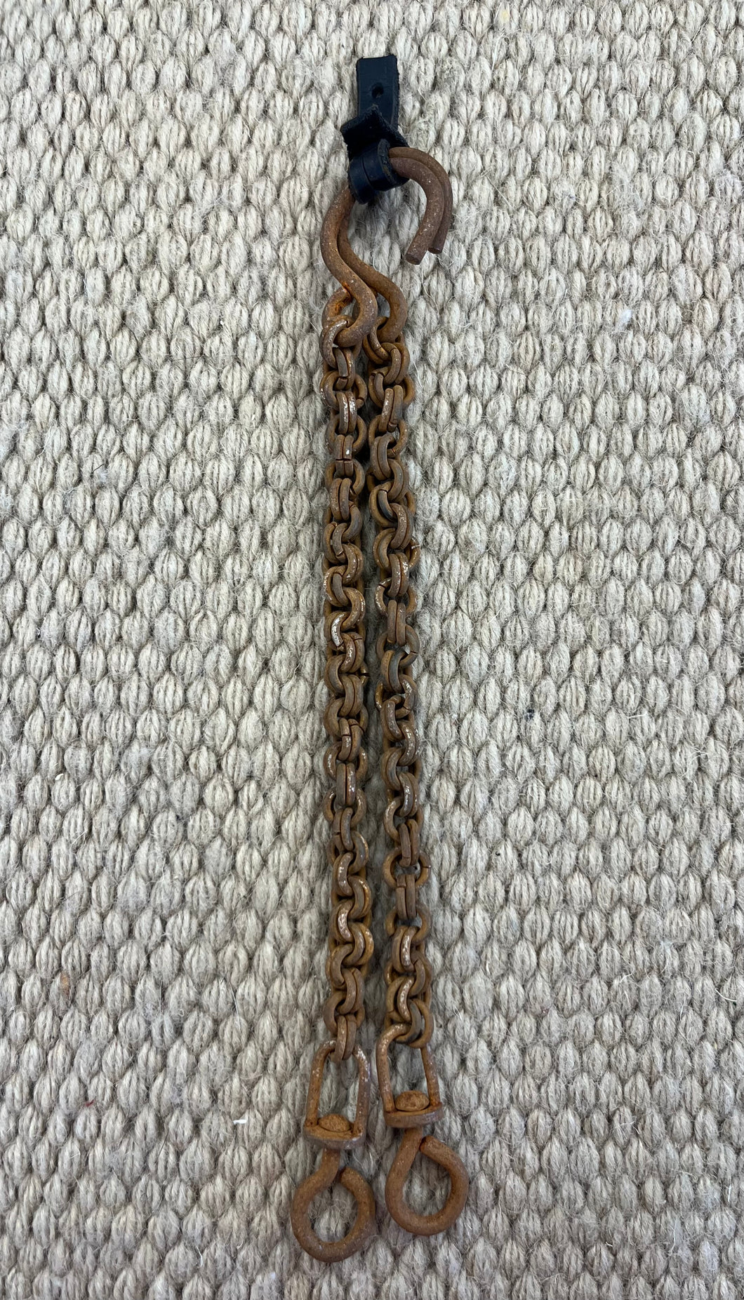 Rein Chains - RCH44 - TRB Rust Double Ring 10 1/4