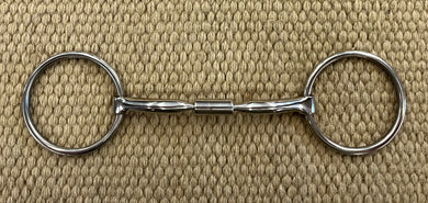 BIT - MB75 - Myler Loose Ring Comfort Snaffle Wide Barrel 5